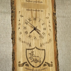 Uhren und Bretter